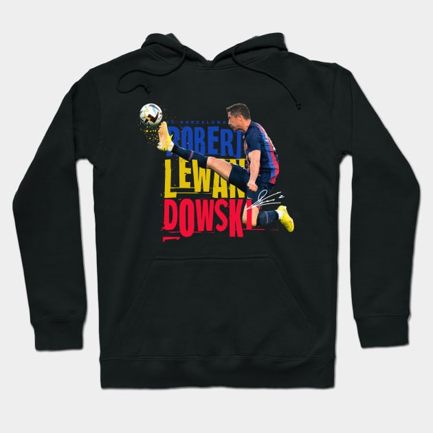 Robert Lewandowski Hoodie by Juantamad